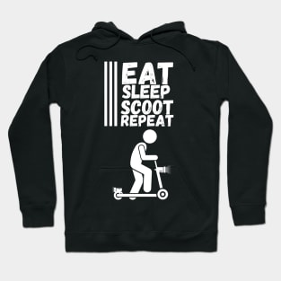 Eat Sleep Scoot Repeat Hoodie